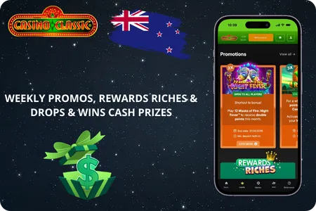 Weekly Promos, Rewards Riches Casino Classic